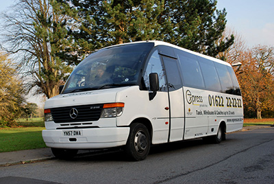 Express Maidstone 16 seater coach