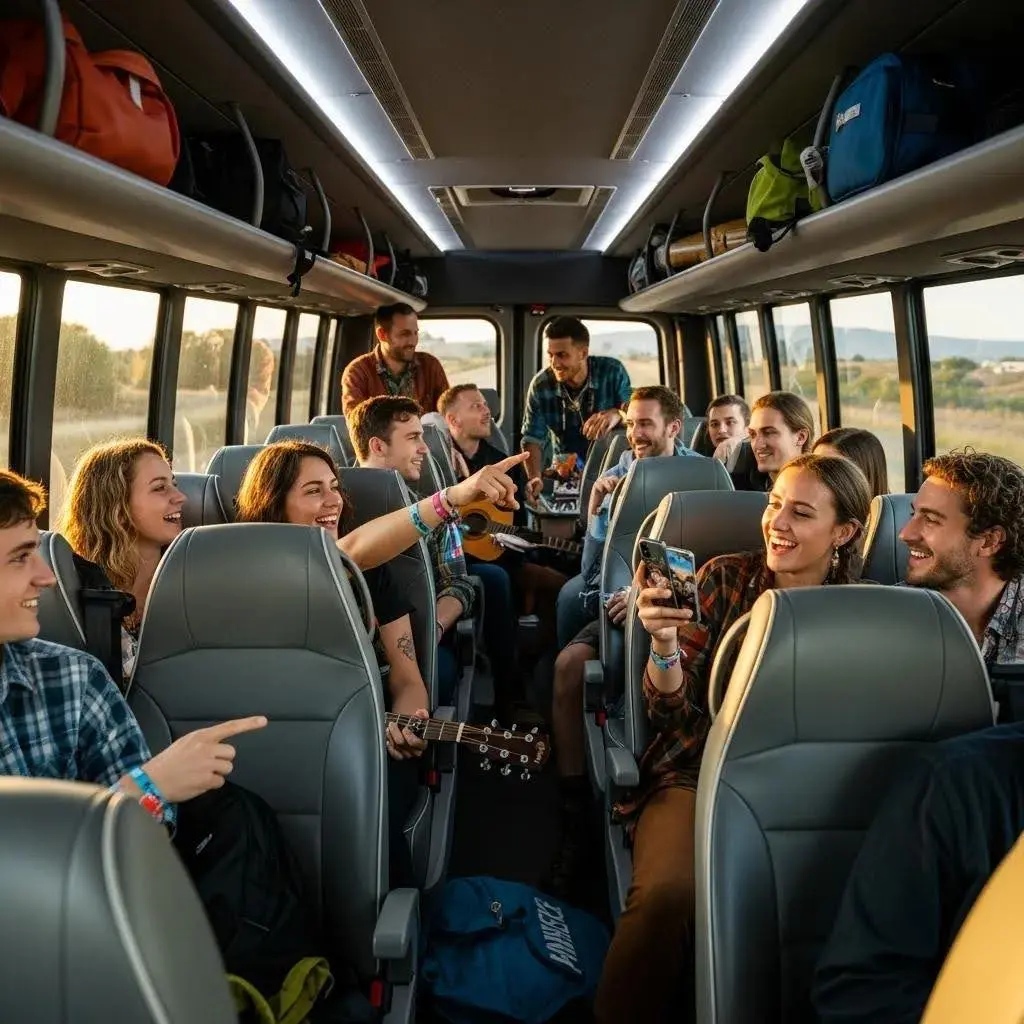 What Are The Benefits Of Minibus And Coach Hire For Kent Music Festivals