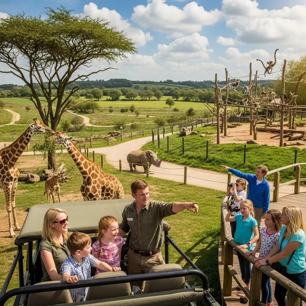 Family Activities At Port Lympne And Getting There By Taxi