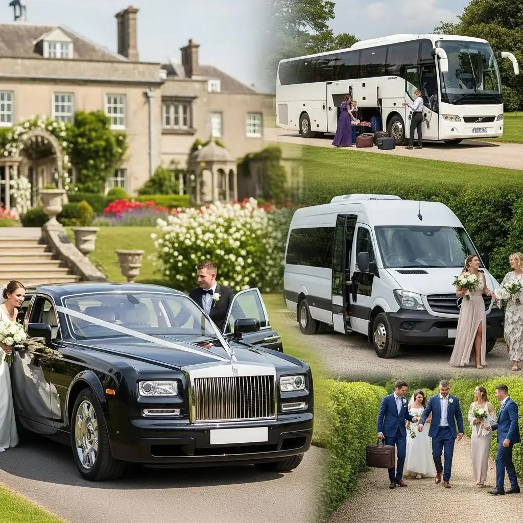 Vehicle Options Are Ideal For Wedding Guest Transport