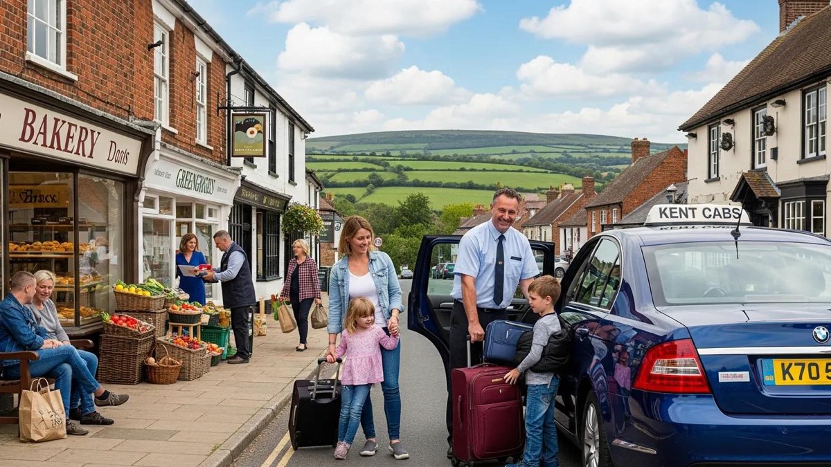Local taxi service in Kent supporting community engagement and local businesses